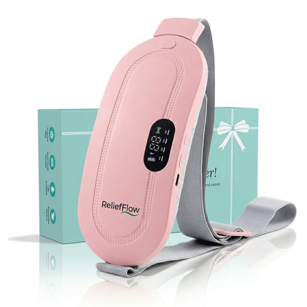 ReliefFlow™ 3 in 1 Period Pain Relief Belt
