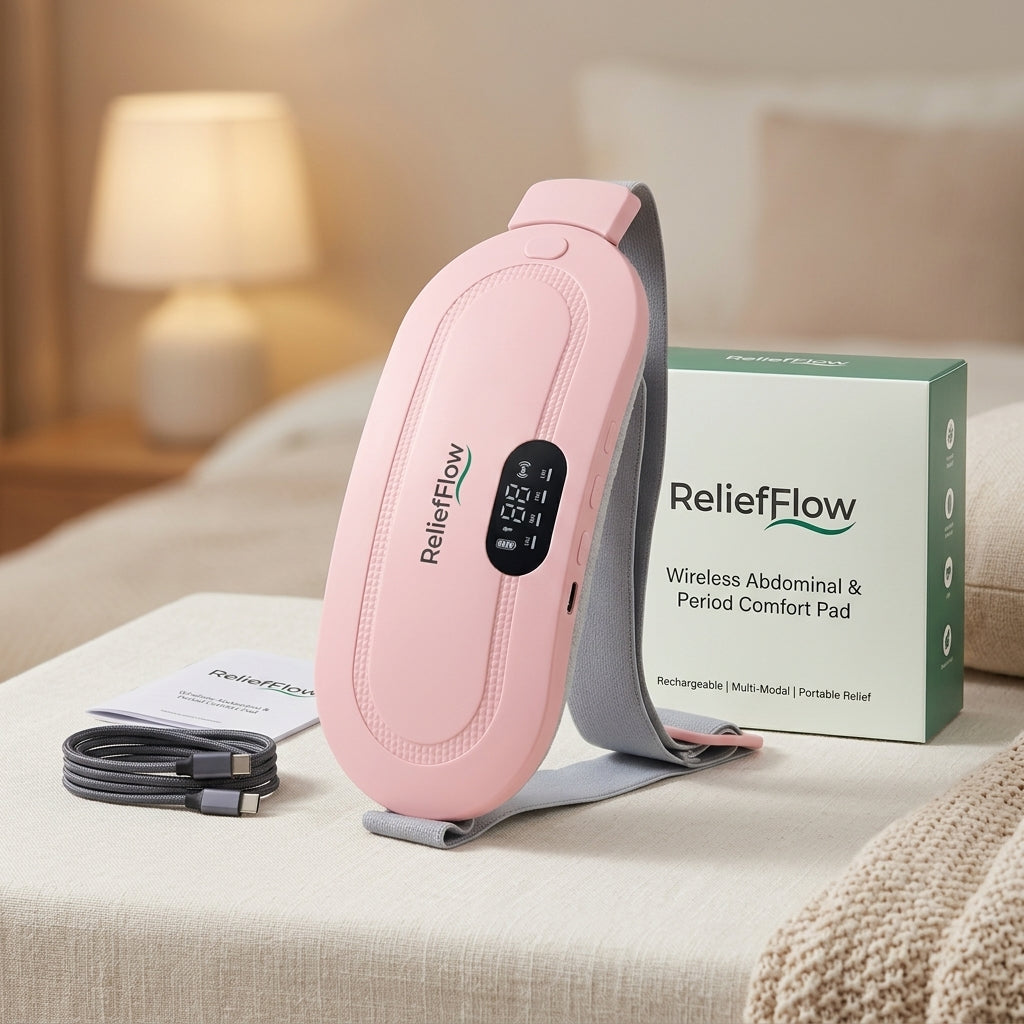 ReliefFlow™ 3 in 1 Period Pain Relief Belt