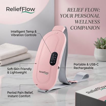 ReliefFlow™ 3 in 1 Period Pain Relief Belt